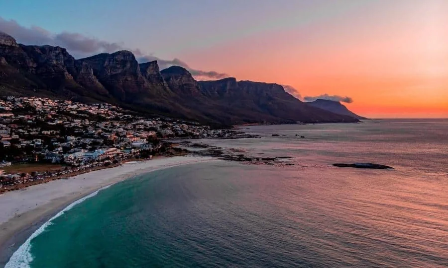 Camps Bay Beach in Cape Town, South Africa