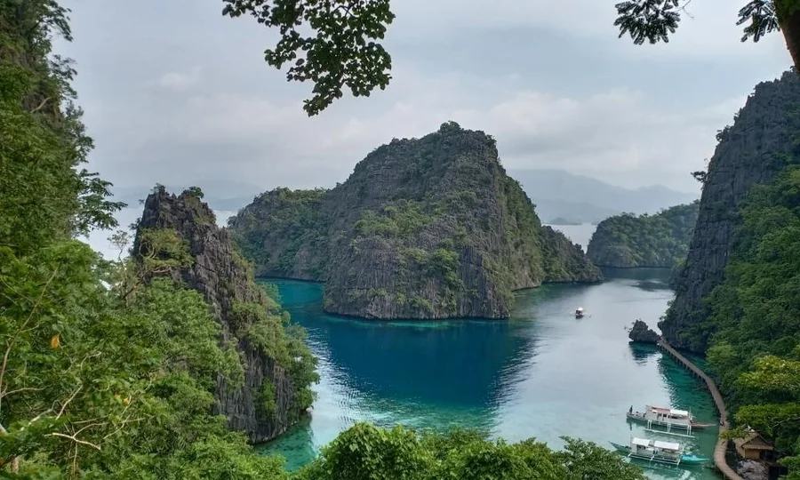 Kayangan Lake on Coron Island, The Philippines