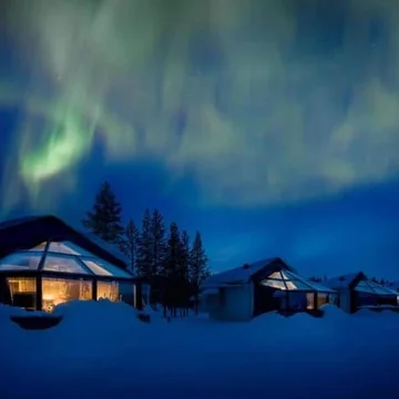 Santa’s Igloos, The Arctic Circle