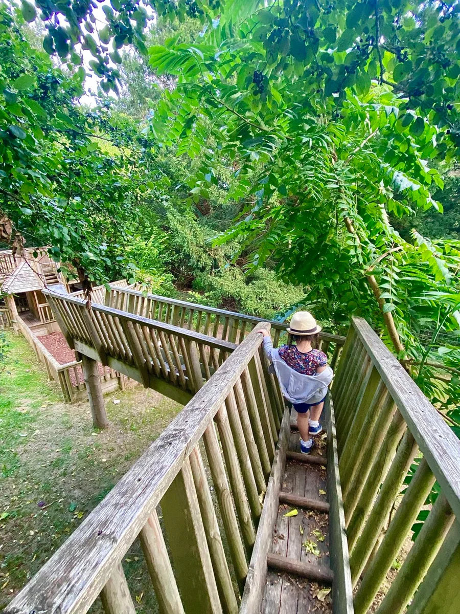 Children’s adventure playground at Beaverbrook