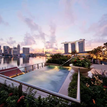 The Fullerton Bay Hotel Singapore.