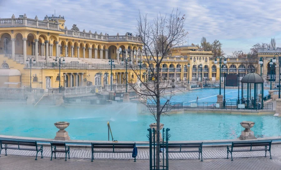 Szechenyi Baths in Hungary